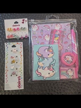 NWT Claire's 3 Piece Bundle